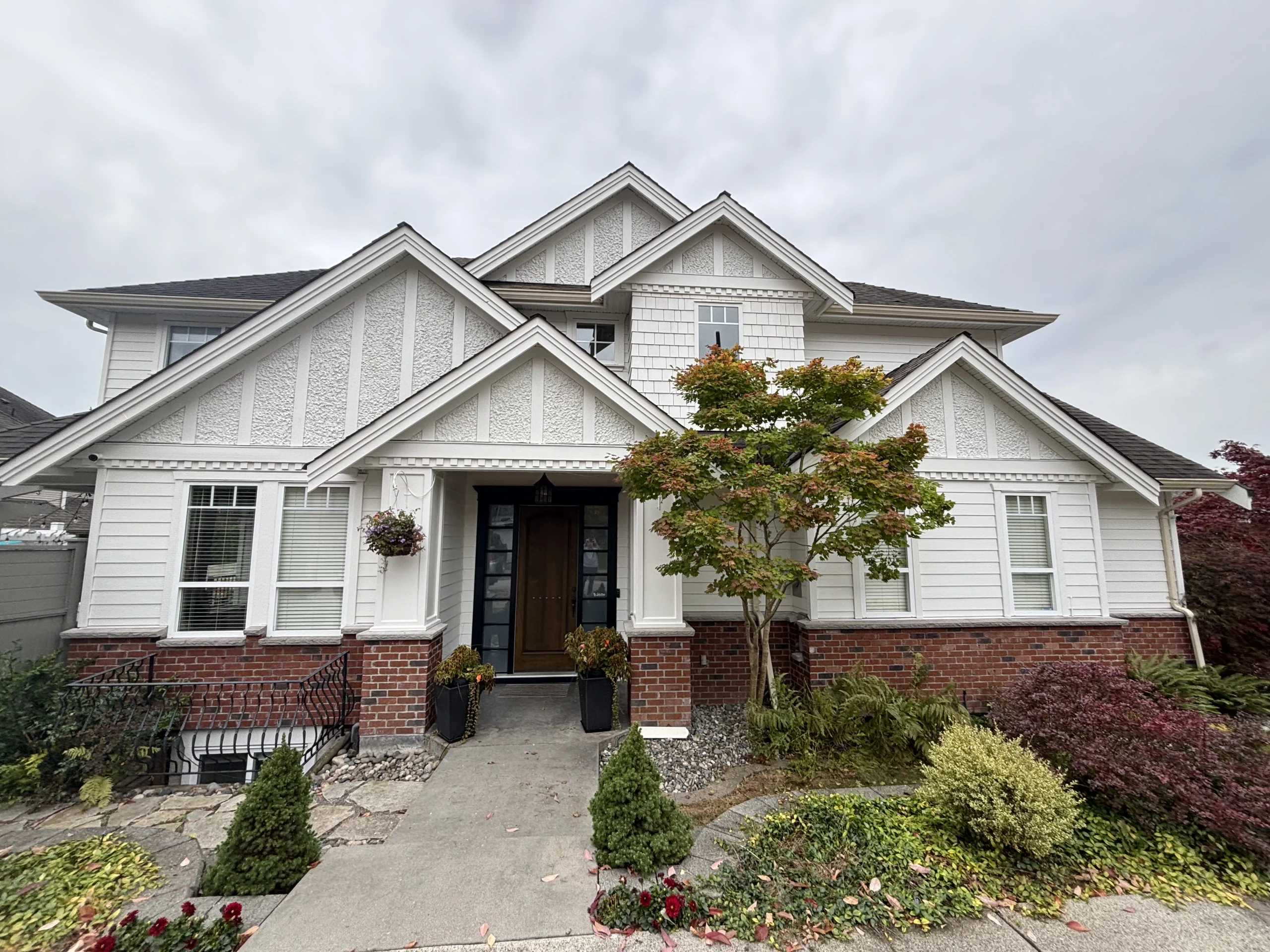 House exterior with painted siding and trim