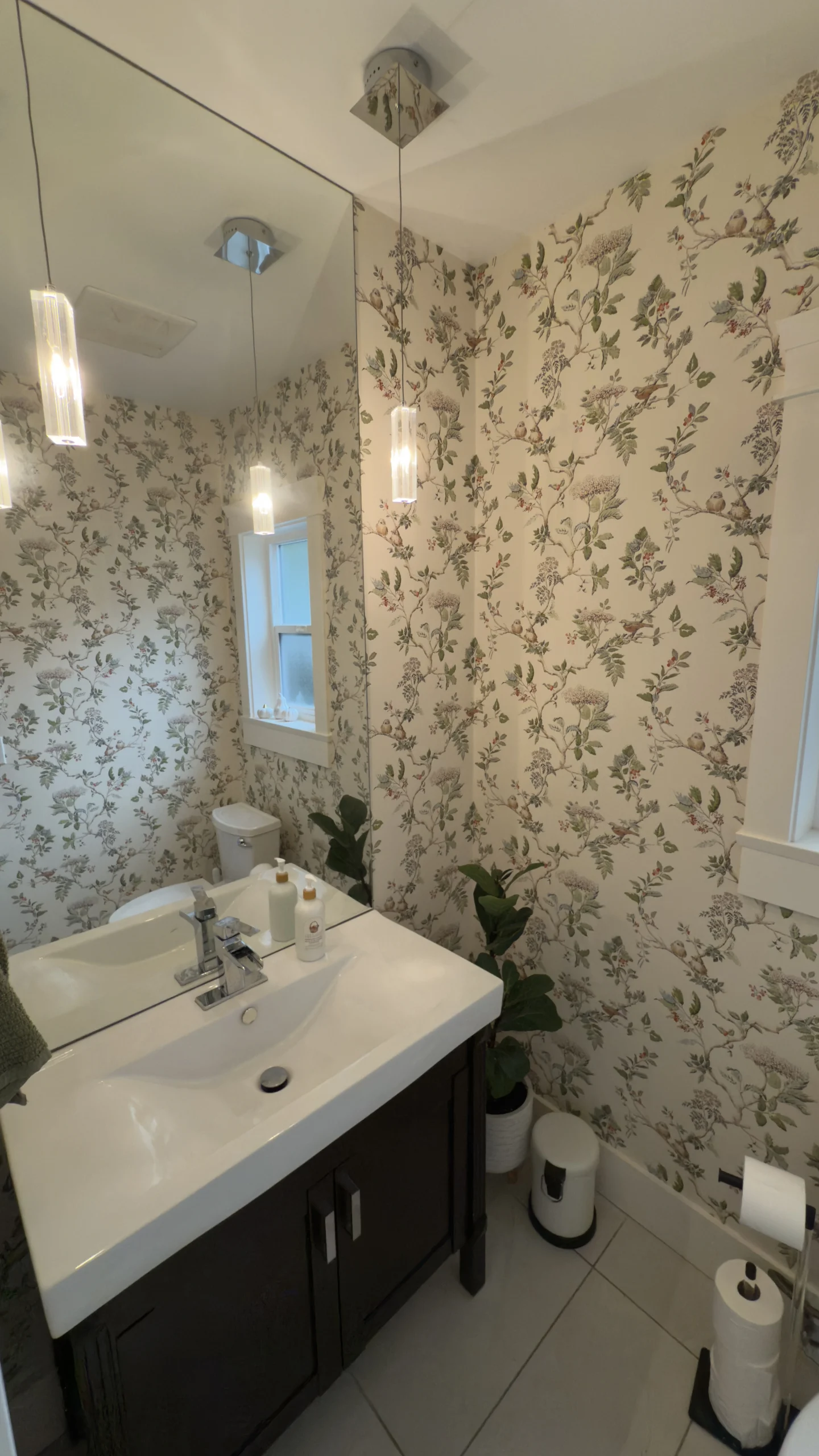Wallpaper installation by Pedigree Painting in Vancouver